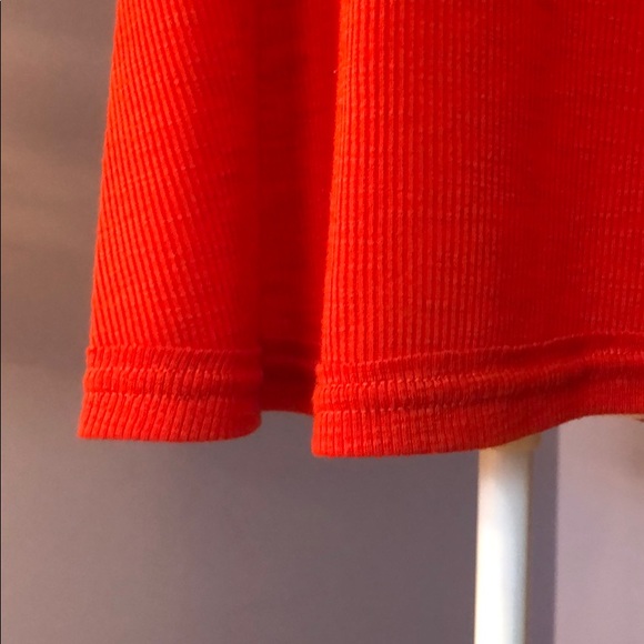 Free people orange flowy tank - Picture 3 of 5